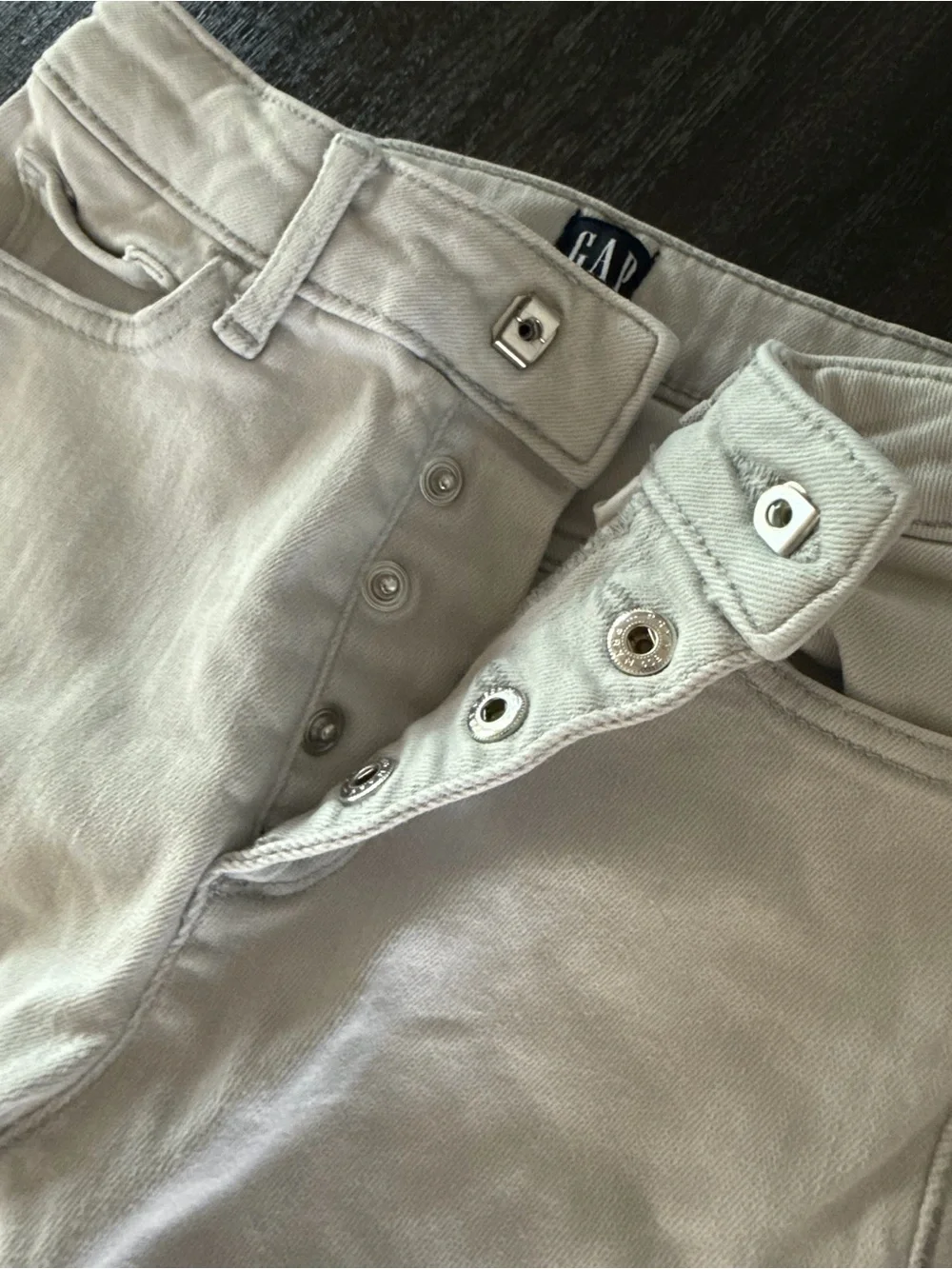 Gap Denim Girls 8 Distressed Stretch High Rise Ankle Jegging